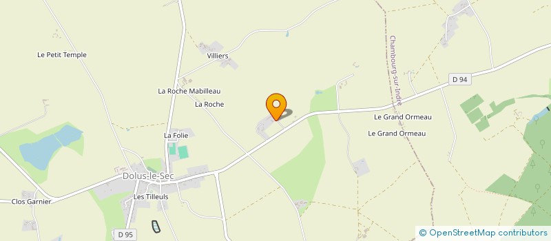 localisation de l'entreprise CHRISTOPHE  DOLUS-LE-SEC