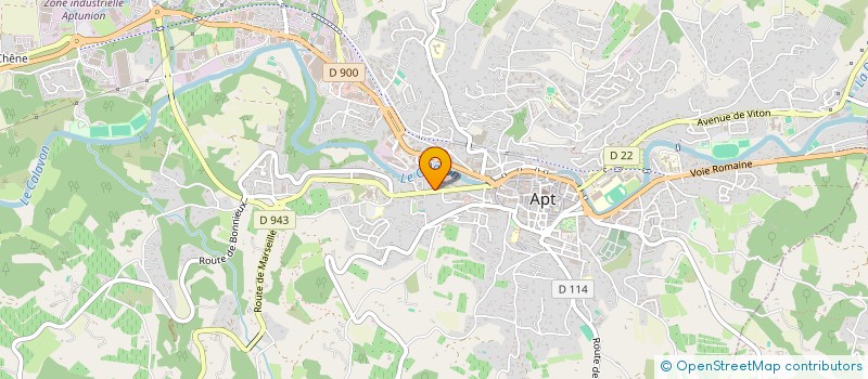 localisation de l'entreprise CHRISTOPHE AGULHON à APT