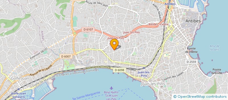 localisation de l'entreprise CHRISTOPHE ARBEIT PARTENARIAT CONSTRUCTIONS à ANTIBES