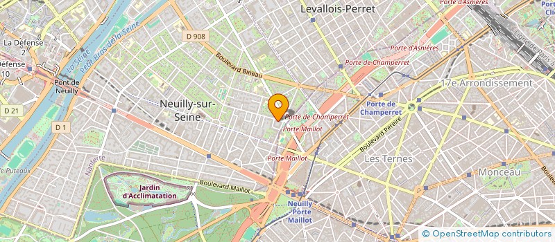 localisation de l'entreprise CHRISTOPHE ARTUR REAL ESTATE à NEUILLY-SUR-SEINE