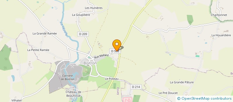 localisation de l'entreprise CHRISTOPHE BAUCHERON à BOITRON