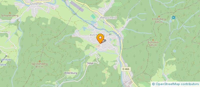 localisation de l'entreprise CHRISTOPHE BEHRA à KIRCHBERG