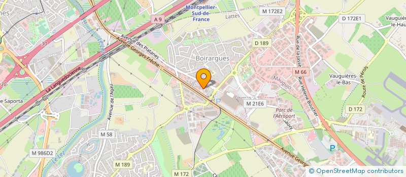 localisation de l'entreprise CHRISTOPHE BEVIA à LATTES