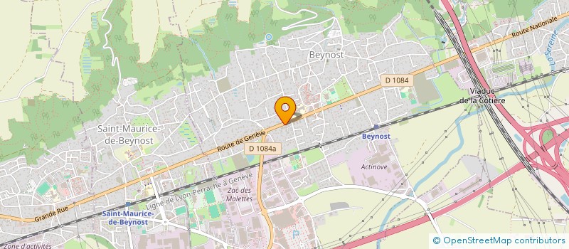 localisation de l'entreprise CHRISTOPHE BRUYERE à BEYNOST