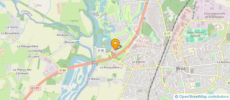 localisation de l'entreprise CHRISTOPHE CHARMEIL CONSULTING  BRUZ