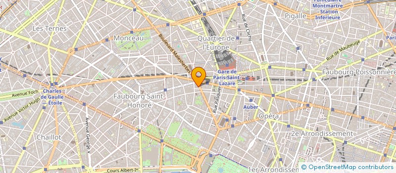 localisation de l'entreprise CHRISTOPHE CHAUVENCHY & J.F.LEWANDOWICZ à PARIS