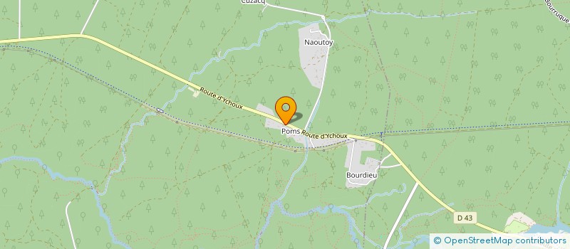 localisation de l'entreprise CHRISTOPHE COUVERTURE ZINGUERIE  PARENTIS-EN-BORN