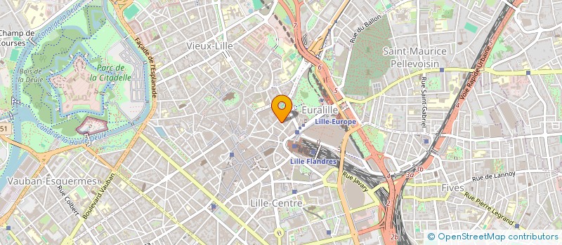 localisation de l'entreprise CHRISTOPHE DIEUDONNE à LILLE