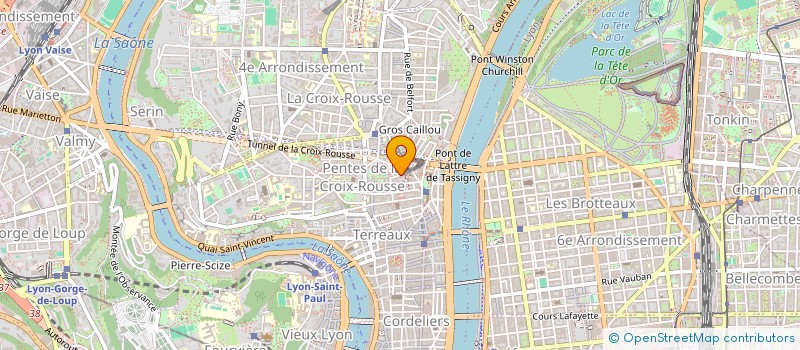 localisation de l'entreprise CHRISTOPHE DJEBELTABOURT à LYON