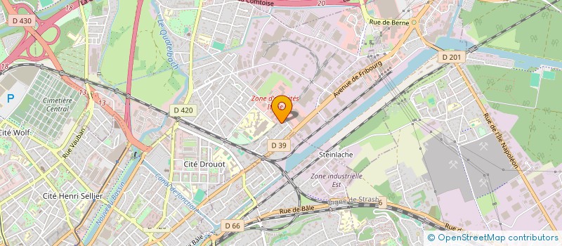 localisation de l'entreprise CHRISTOPHE ET SES DELICES  ILLZACH