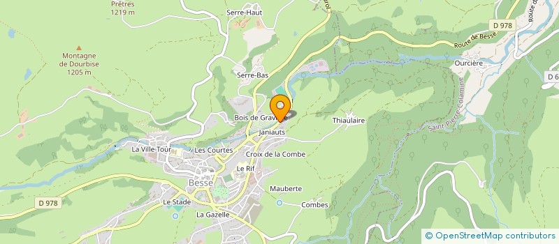 localisation de l'entreprise CHRISTOPHE GAY  BESSE-ET-SAINT-ANASTAISE