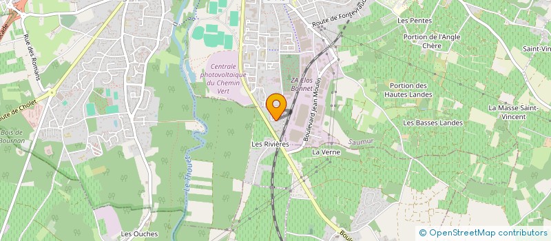 localisation de l'entreprise CHRISTOPHE GUILLON CONSEIL  VARRAINS