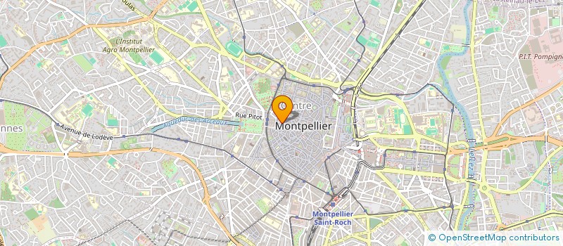 localisation de l'entreprise CHRISTOPHE JAY IMMOBILIER à MONTPELLIER