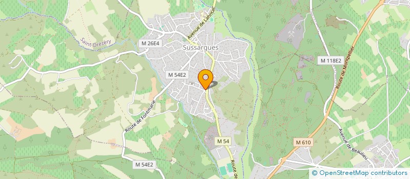 localisation de l'entreprise CHRISTOPHE JOVY  PRADES-LE-LEZ