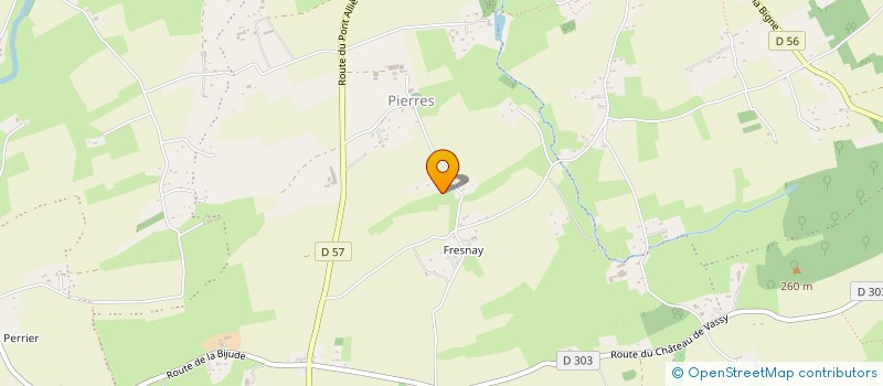 localisation de l'entreprise CHRISTOPHE LEGRIX  VALDALLIERE