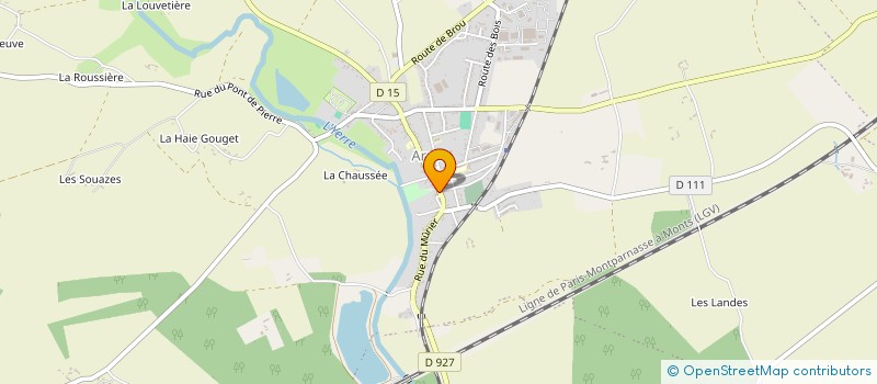 localisation de l'entreprise CHRISTOPHE LEPONT à VALD'YERRE