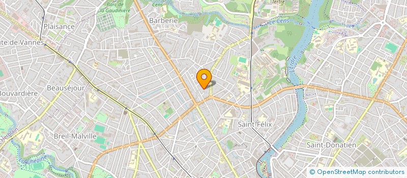 localisation de l'entreprise CHRISTOPHE LEVESQUE CONCEPT  NANTES