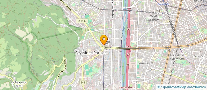 localisation de l'entreprise CHRISTOPHE MARCHAND NOTAIRE  SEYSSINET-PARISET