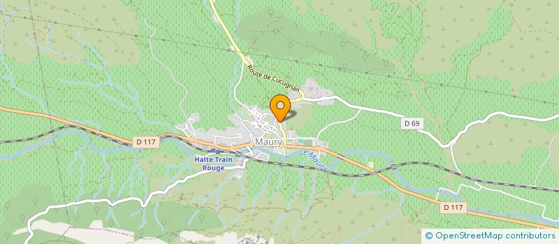 localisation de l'entreprise CHRISTOPHE MARIN  MAURY