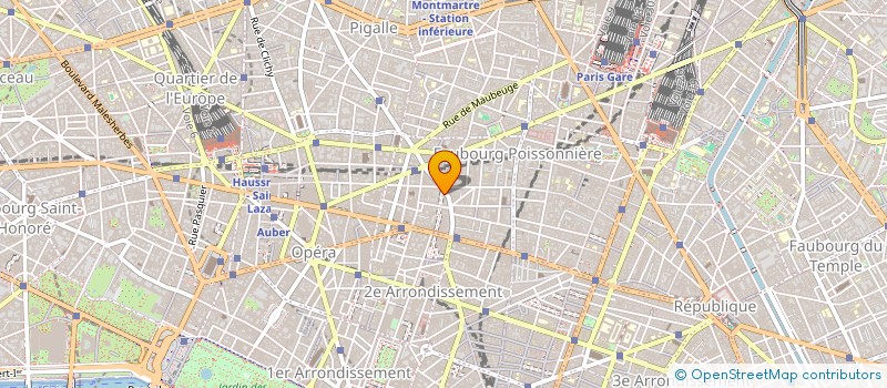 localisation de l'entreprise CHRISTOPHE MARTIN COMMUNICATION  PARIS