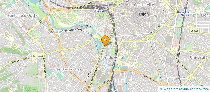 localisation de l'entreprise CHRISTOPHE MONAT à DIJON