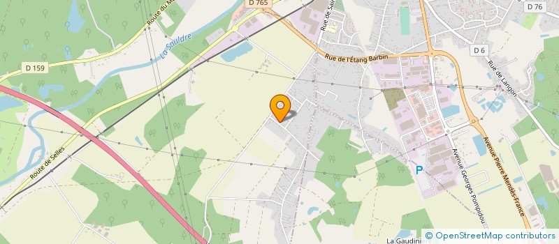 localisation de l'entreprise CHRISTOPHE MORISSEAU  PRUNIERS-EN-SOLOGNE