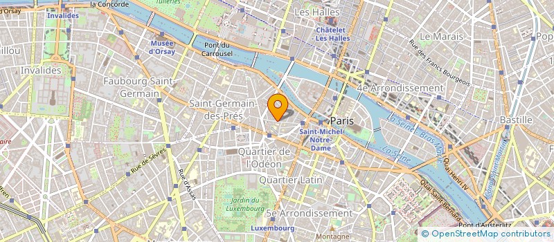 localisation de l'entreprise CHRISTOPHE NICOLAS BIOT  PARIS