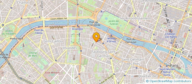 localisation de l'entreprise CHRISTOPHE NOBILE SARL à PARIS