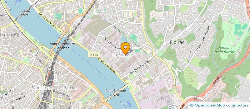 localisation de l'entreprise CHRISTOPHE PERIER DIFFUSION  FLOIRAC