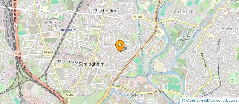 localisation de l'entreprise CHRISTOPHE PITON EURL  SCHILTIGHEIM