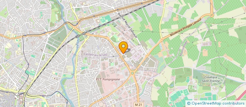 localisation de l'entreprise CHRISTOPHE PLA CONSULTING  TEYRAN