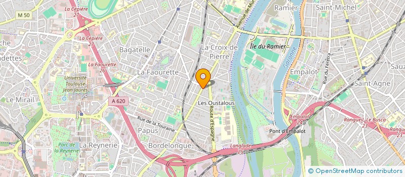localisation de l'entreprise CHRISTOPHE PLOMBIER à TOULOUSE