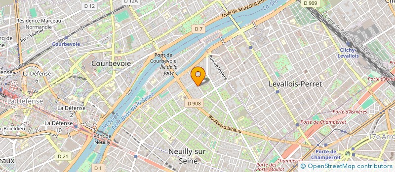 localisation de l'entreprise CHRISTOPHE POTTIER HOLDING à NEUILLY-SUR-SEINE