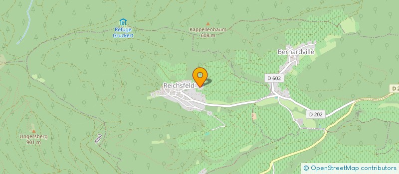 localisation de l'entreprise CHRISTOPHE RIEBEL CONSULTANT  REICHSFELD