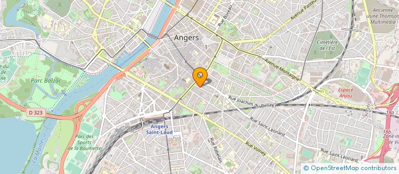 localisation de l'entreprise CHRISTOPHE ROCHE SERVICES à ANGERS