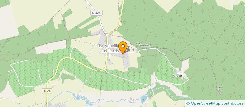 localisation de l'entreprise CHRISTOPHE SAVOYE  LA NEUVILLE-AUX-LARRIS