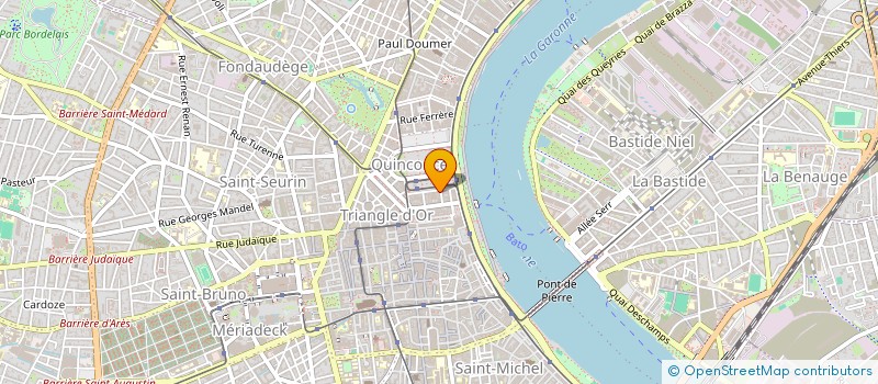 localisation de l'entreprise CHRISTOPHE SICOT AGENCY  BORDEAUX