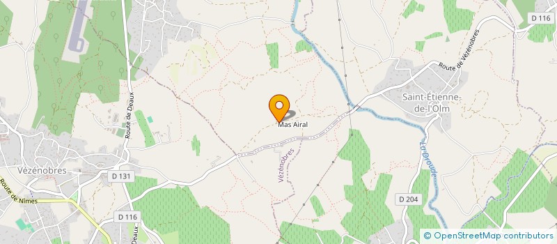 localisation de l'entreprise CHRISTOPHE URTIS à DEAUX