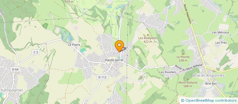 localisation de l'entreprise CHRISTOPHE VALENTIN à JARRIE