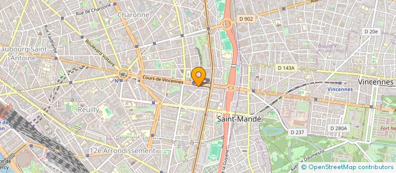 localisation de l'entreprise CHRISTOPHE WIDERSKI ARCHITECTE  PARIS