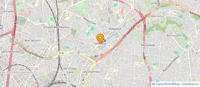 localisation de l'entreprise CHRISTOPHER à MARSEILLE