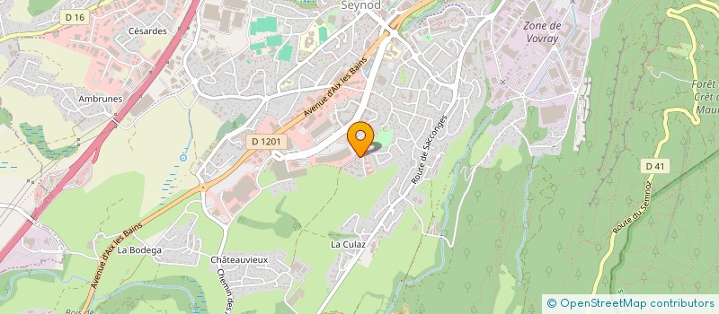 localisation de l'entreprise CHRISTOPHER DE MELIS à ANNECY
