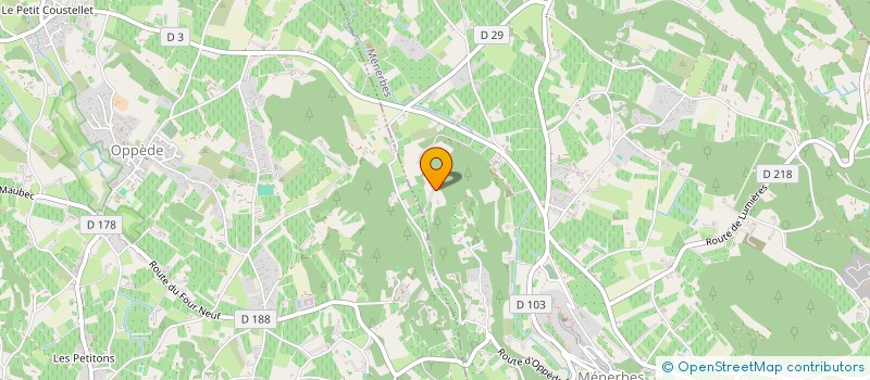 localisation de l'entreprise CHRISTOPHER ET SUSAN CRAFT  MENERBES