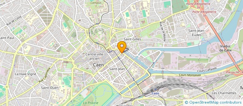 localisation de l'entreprise CHRISTOPHI  CAEN