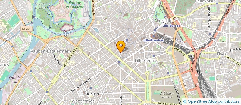 localisation de l'entreprise CHRISTOS SECURITE SARL à LILLE