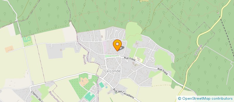 localisation de l'entreprise CHRISTY & PAT  LA LONDE