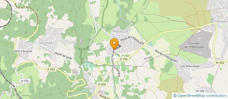localisation de l'entreprise CHRISTYVES à MENETROL