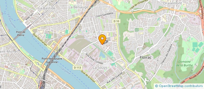 localisation de l'entreprise CHRISURS ZOE  FLOIRAC