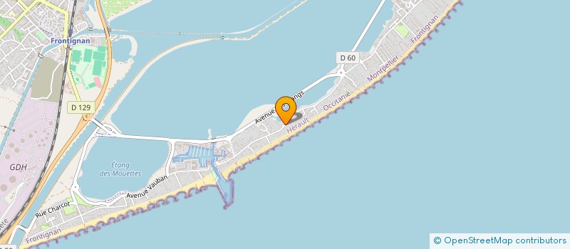 localisation de l'entreprise CHRISVIR à FRONTIGNAN