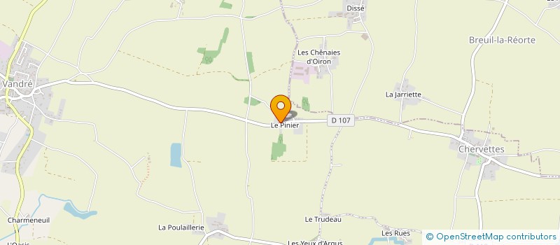 localisation de l'entreprise CHRISYL  LA DEVISE